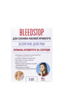 Вспінена губка для зупинення носової кровотечі CoAg Medical BleedStop, 3 шт. (США)