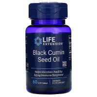Масло черного тмина Life Extension Black Cumin 60 капсул по 500 мг (США)