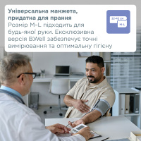 Автоматический тонометр B.Well PRO-25 с адаптером (Швейцария)