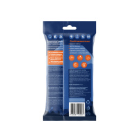 Влажные одноразовые полотенца 20х30см TakeHot, 8 шт в пачке (Китай)