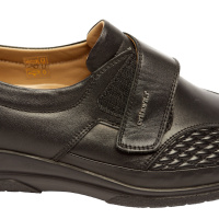 Анатомические женские туфли Orthovita 1850, черные (Турция)