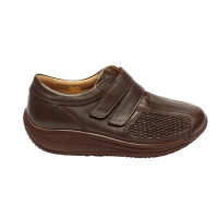 Анатомические женские туфли Orthovita 1886, тёмно-коричневые (Турция)