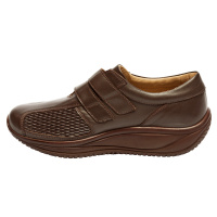 Анатомические женские туфли Orthovita 1886, тёмно-коричневые (Турция)
