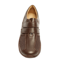 Анатомические женские туфли Orthovita 1886, тёмно-коричневые (Турция)