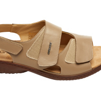 Анатомические женские сандали Orthovita 452, бежевые (Турция)