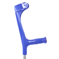 Подлокотный костыль ORIGINAL с твердой рукояткой, синий, Kowsky (Германия)