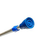 Подлокотный костыль ORIGINAL с твердой рукояткой, синий, Kowsky (Германия)