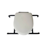 Складной регулируемый туалетный стул PMED-102 для пожилых людей и людей с ограниченными возможностями (Украина)