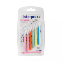 Межзубные щётки Interprox Plus 2G Mix, 6 штук, Dentaid (Испания)