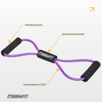 Еспандер фіолетовий 'Вісімка' EasyFit (Україна)
