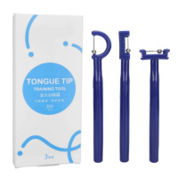 Логопедичний набір масажерів для язика 'Ортек' 6х18 см (Україна)