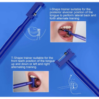 Логопедичний набір масажерів для язика 'Ортек' 6х18 см (Україна)