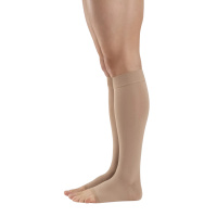 Медицинские компрессионные гольфы Relaxsan Premium 2 класс, с открытым носком, бежевые, M2650A (Италия)