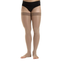 Медичні компресійні панчохи Relaxsan Premium 2 класу, з відкритим носком, бежеві, M2670A (Італія)
