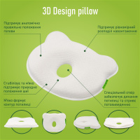 Ортопедическая подушка для младенцев Elite Decor Comfort Night PMF011 (Украина)