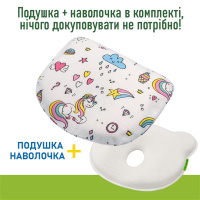 Ортопедическая подушка для младенцев Elite Decor Comfort Night PMF011 (Украина)