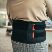 Напівжорсткий попереково-крижовий корсет DonJoy Immostrap 2.0 (США)