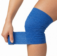 Когезивный эластичный самофиксирующий бинт, 8смх4м MedTextile (Украина)