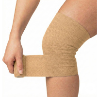 Когезивный эластичный самофиксирующий бинт, 8смх4м MedTextile (Украина)