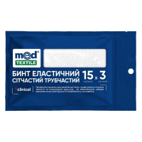 Бинт эластичный сетчатый трубчатый, 15смх3см MedTextile (Украина)