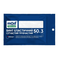Бинт эластичный сетчатый трубчатый, 50смх3см MedTextile (Украина)