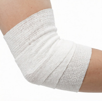 Бинт медицинский эластичный фиксирующий, 8смх4м MedTextile (Украина)