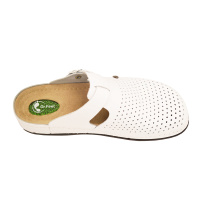 Жіночі медичні сабо Dr.Feet 1014 9, білі (Хорватія)