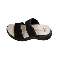 Женские сандалии Dr.Feet 21012-146-148 с двумя регулируемыми ремешками, черные (Хорватия)
