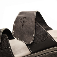Женские сандалии Dr.Feet 21012-146-148 с двумя регулируемыми ремешками, черные (Хорватия)