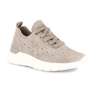 Женские кроссовки Grunland SACE TAUPE SC6185 бежевые (Италия)
