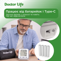 Автоматический тонометр Doctor Life Basic 02-А с адаптером (Украина)