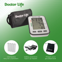 Автоматический тонометр Doctor Life Basic 02-А с адаптером (Украина)