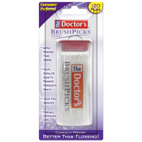 Межзубные зубочистки BrushPicks, 120 шт. The Doctors (США)
