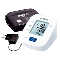 Автоматический тонометр Omron М2 Plus с веерообразной манжетой 22-42 см и адаптером сети (HEM-7146-Е) (Япония)