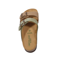 Жіночі шльопанці Grunland CB2249 11HOLA BEIGE-MULTI, м'ятно-бежеві (Італія)