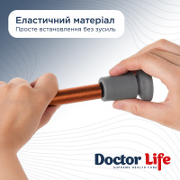 Наконечник для тростей, поворотный на 360°, 19 мм, Doctor Life 10044 (Украина)