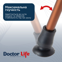 Резиновый наконечник для тростей Doctor Life 11331 Deluxe 16 мм (Украина)