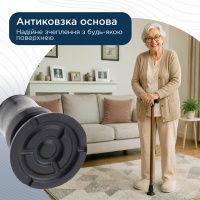 Резиновый наконечник для тростей Doctor Life 11331 Deluxe 16 мм (Украина)