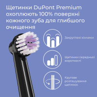 Електрическая ротационная зубная щетка B.Well PRO-800, чёрная (Швейцария)