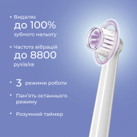 Електрическая ротационная зубная щетка B.Well PRO-800, белая (Швейцария)