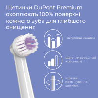 Електрическая ротационная зубная щетка B.Well PRO-800, белая (Швейцария)
